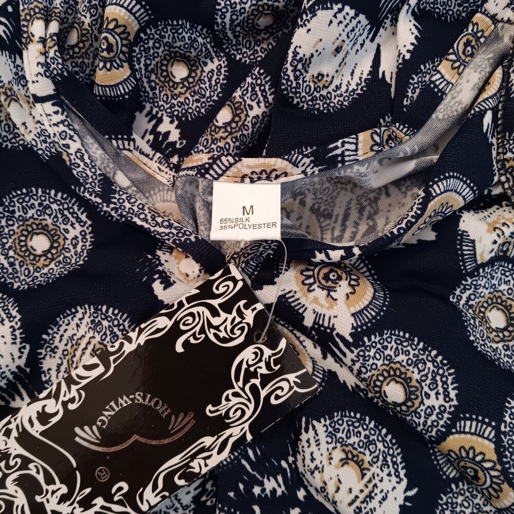 NWT Hots-Wing Wide Leg Jumpsuit, Size M. - Picture 2 of 8